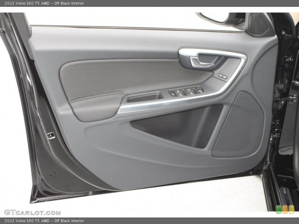 Off Black Interior Door Panel for the 2013 Volvo S60 T5 AWD #80519092