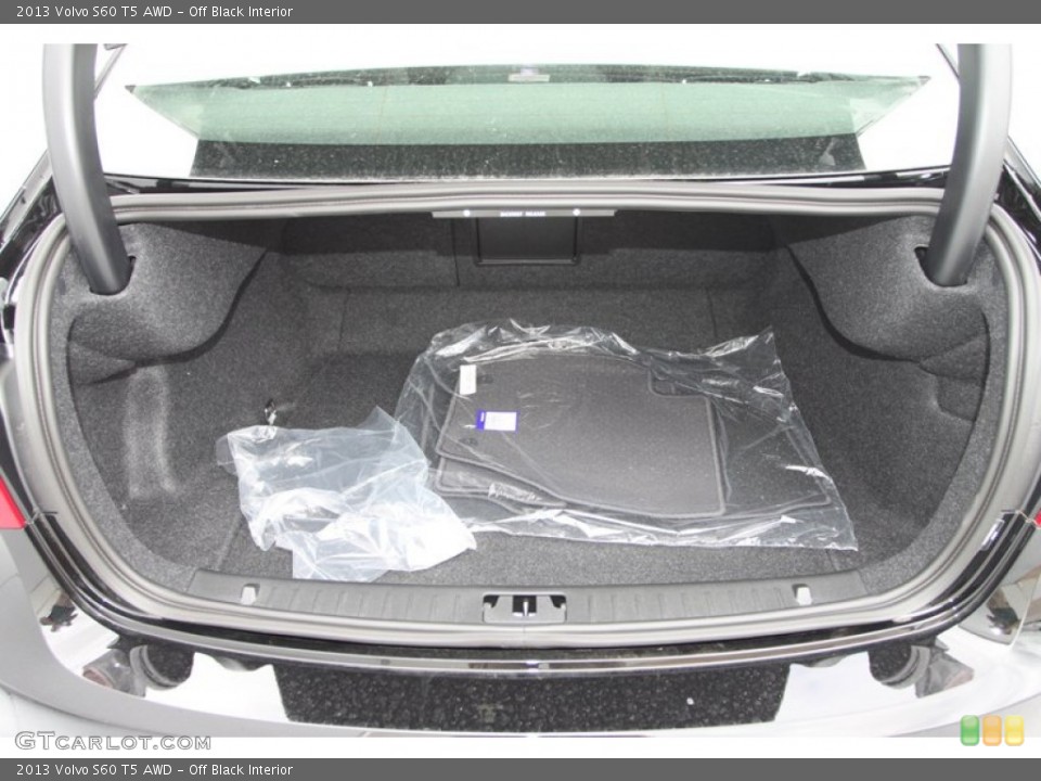 Off Black Interior Trunk for the 2013 Volvo S60 T5 AWD #80519254