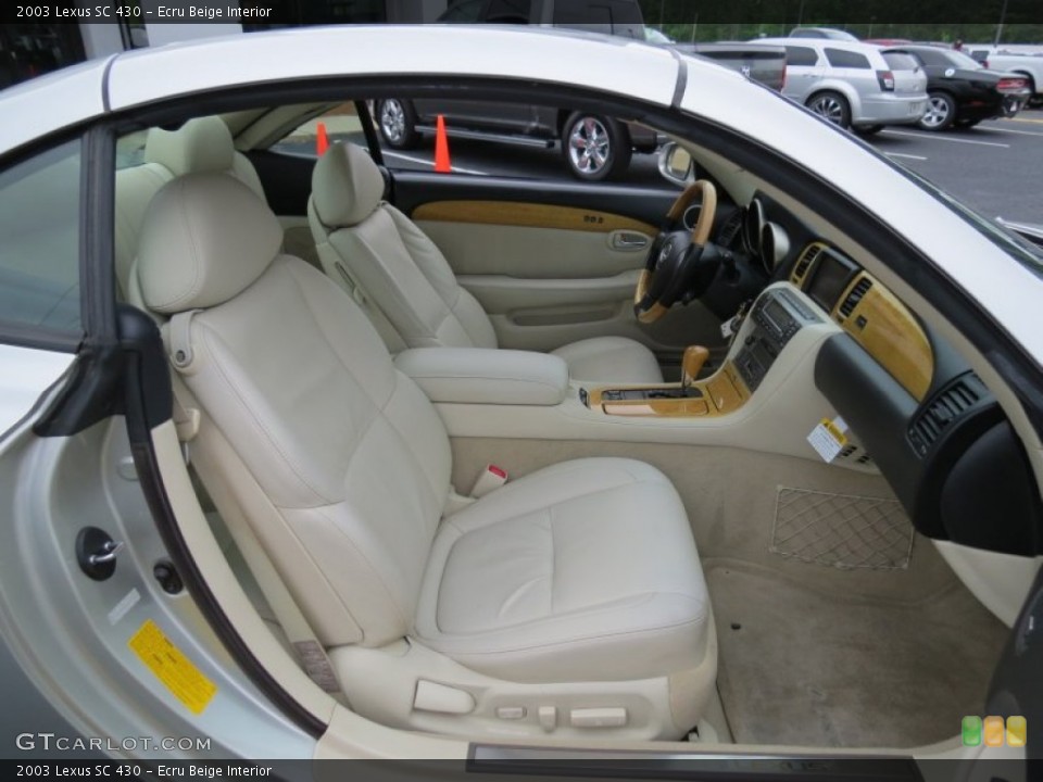 Ecru Beige Interior Photo for the 2003 Lexus SC 430 #80519481