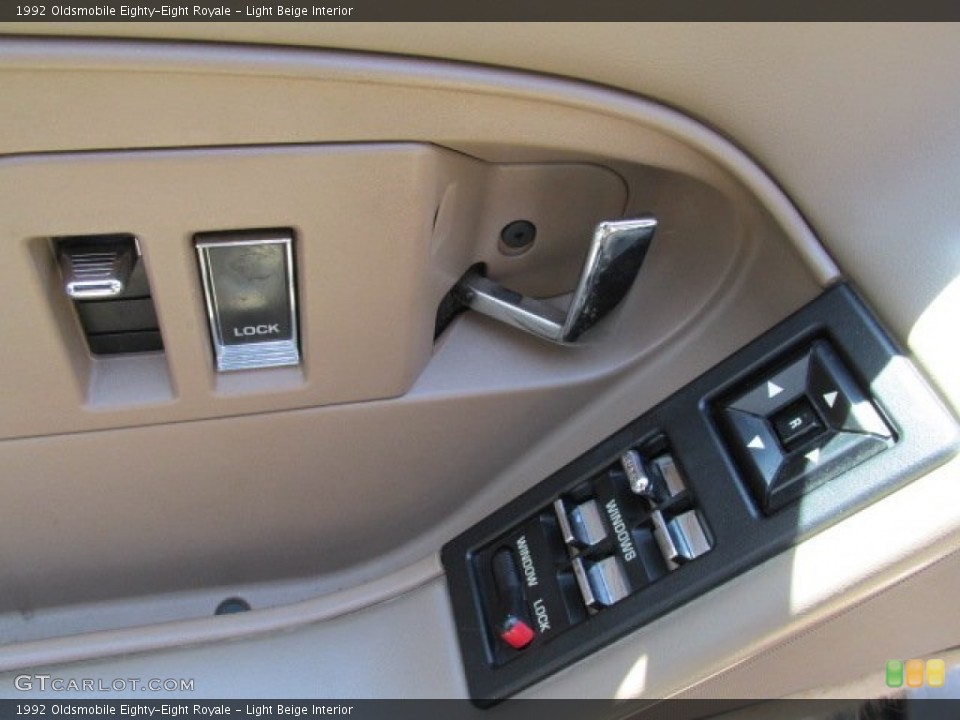 Light Beige Interior Controls for the 1992 Oldsmobile Eighty-Eight Royale #80519842