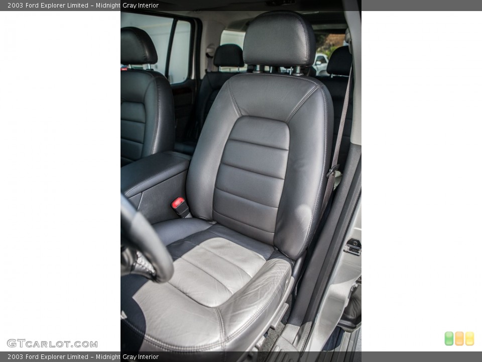 Midnight Gray Interior Front Seat for the 2003 Ford Explorer Limited #80522041