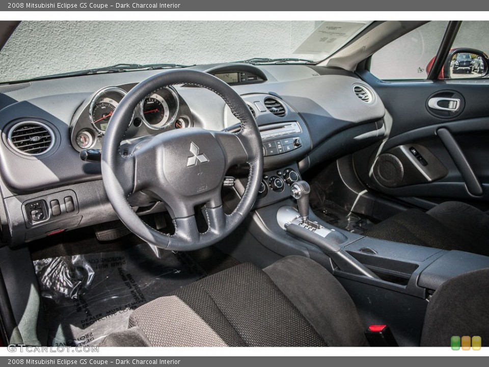 Dark Charcoal Interior Photo for the 2008 Mitsubishi Eclipse GS Coupe #80522626
