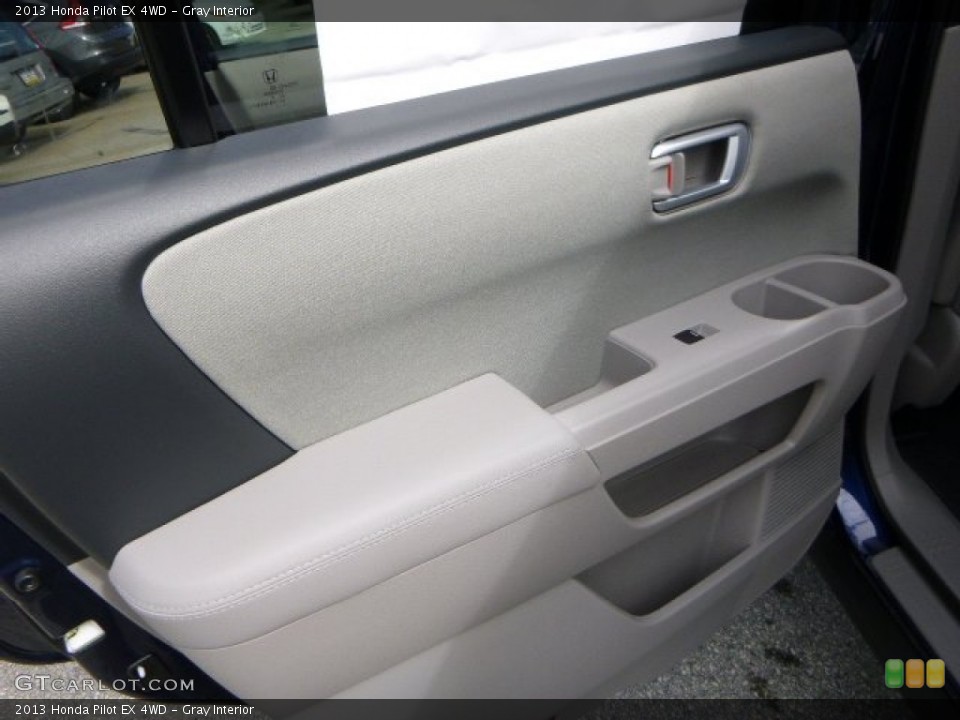 Gray Interior Door Panel for the 2013 Honda Pilot EX 4WD #80522656