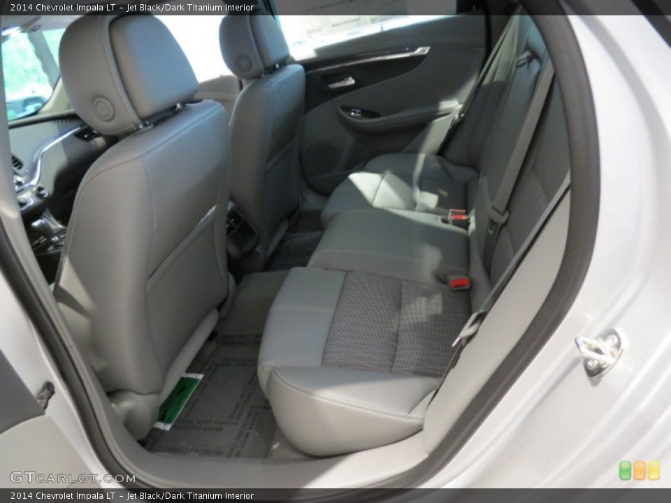 Jet Black/Dark Titanium Interior Rear Seat for the 2014 Chevrolet Impala LT #80522790