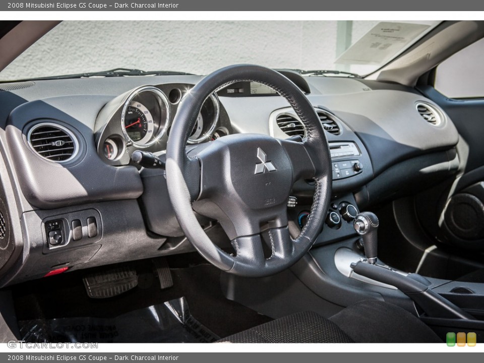 Dark Charcoal Interior Dashboard for the 2008 Mitsubishi Eclipse GS Coupe #80523142