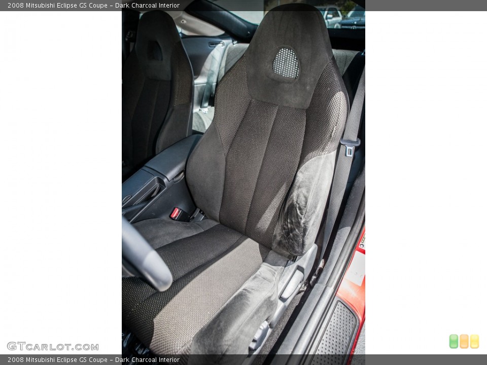 Dark Charcoal Interior Front Seat for the 2008 Mitsubishi Eclipse GS Coupe #80523259
