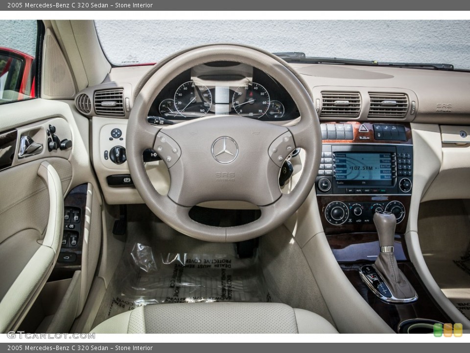 Stone Interior Dashboard for the 2005 Mercedes-Benz C 320 Sedan #80523811