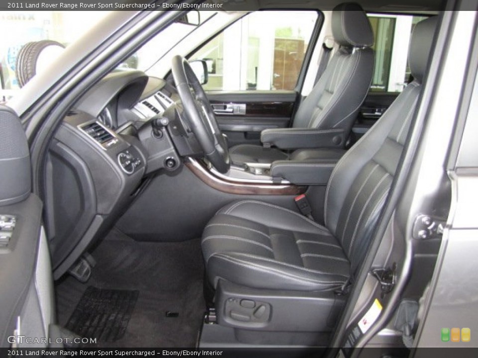 Ebony/Ebony Interior Photo for the 2011 Land Rover Range Rover Sport Supercharged #80523925