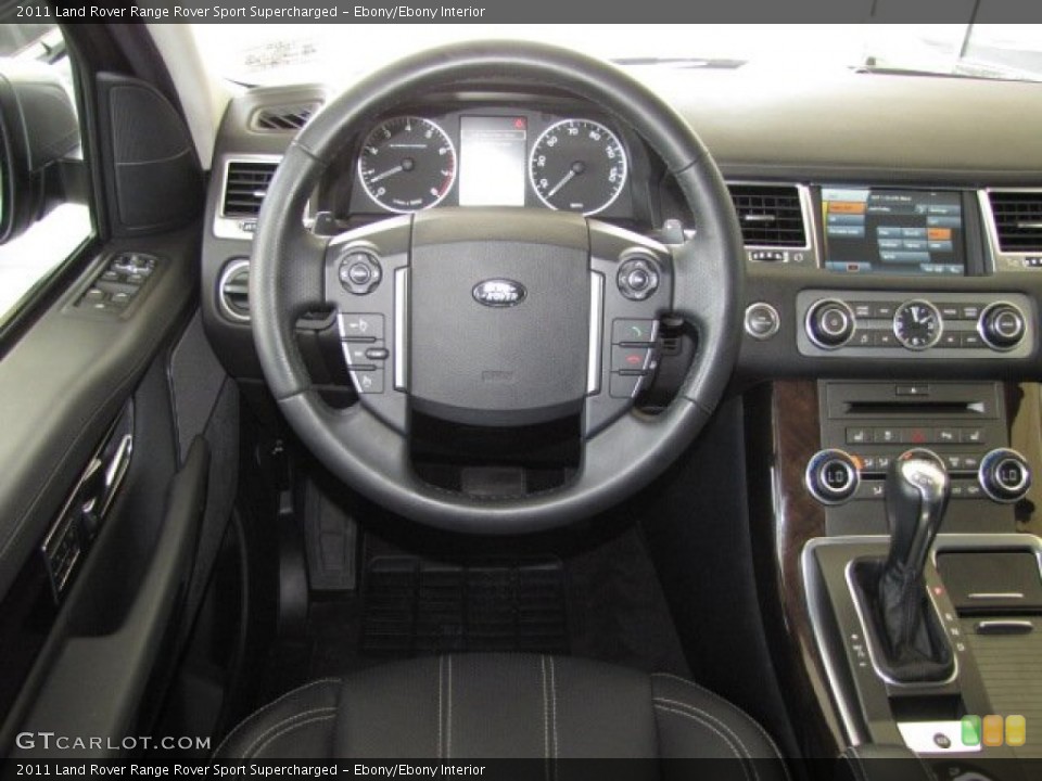 Ebony/Ebony Interior Dashboard for the 2011 Land Rover Range Rover Sport Supercharged #80524159