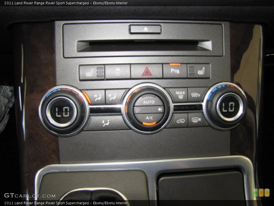 Ebony/Ebony Interior Controls for the 2011 Land Rover Range Rover Sport Supercharged #80524328