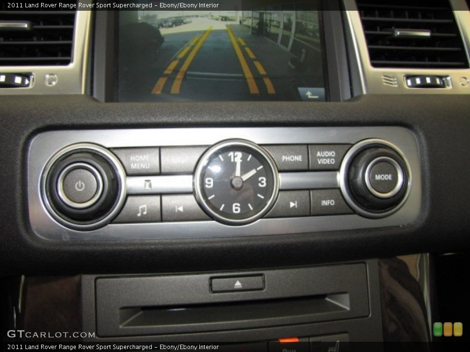 Ebony/Ebony Interior Controls for the 2011 Land Rover Range Rover Sport Supercharged #80524352