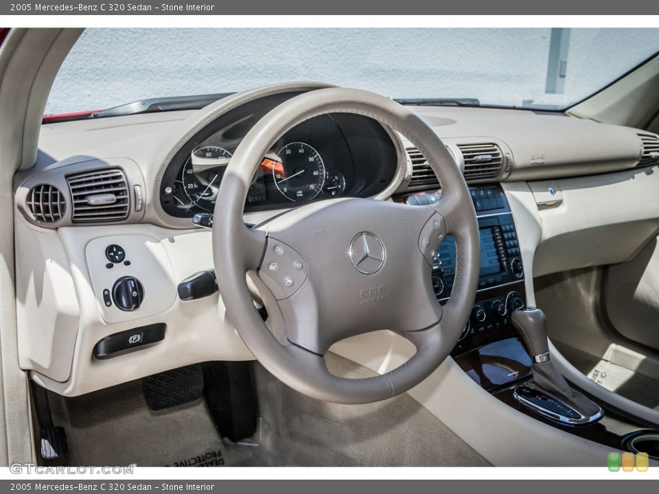 Stone Interior Dashboard for the 2005 Mercedes-Benz C 320 Sedan #80524362
