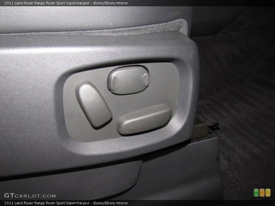 Ebony/Ebony Interior Controls for the 2011 Land Rover Range Rover Sport Supercharged #80524422