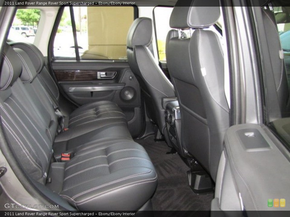 Ebony/Ebony Interior Rear Seat for the 2011 Land Rover Range Rover Sport Supercharged #80524462