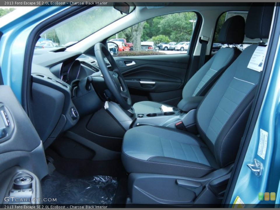 Charcoal Black Interior Photo for the 2013 Ford Escape SE 2.0L EcoBoost #80524535