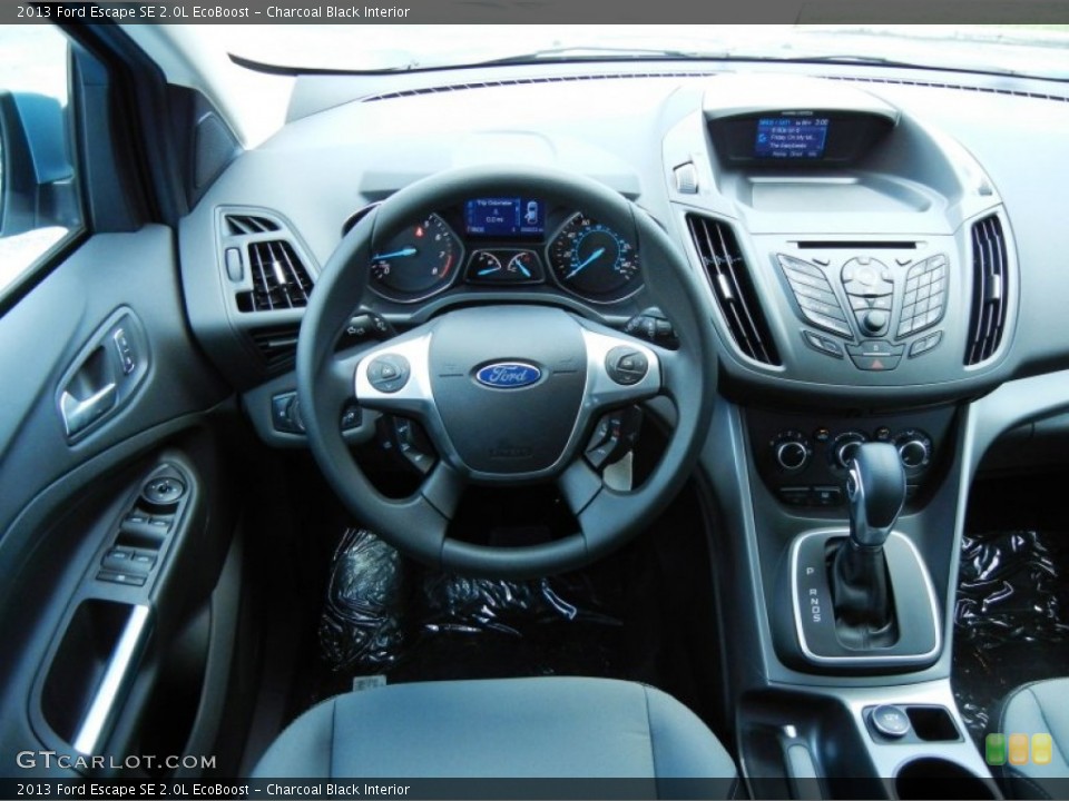 Charcoal Black Interior Dashboard for the 2013 Ford Escape SE 2.0L EcoBoost #80524594