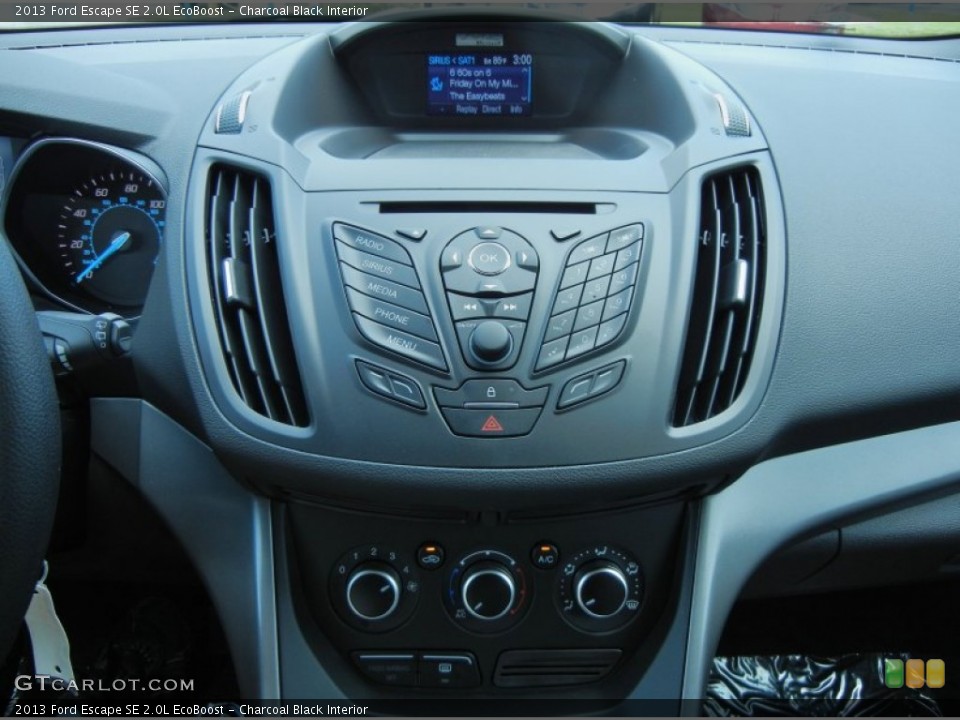 Charcoal Black Interior Controls for the 2013 Ford Escape SE 2.0L EcoBoost #80524639