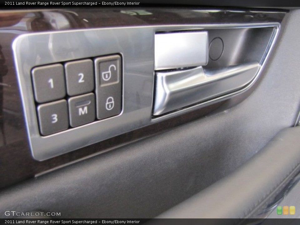 Ebony/Ebony Interior Controls for the 2011 Land Rover Range Rover Sport Supercharged #80524911