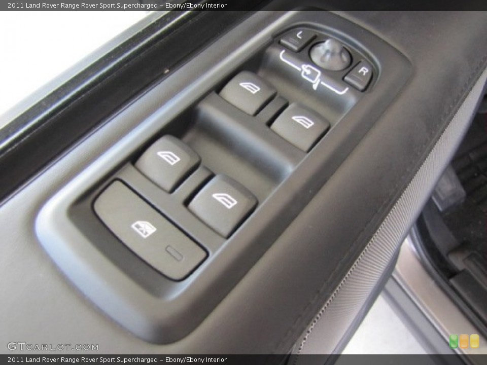 Ebony/Ebony Interior Controls for the 2011 Land Rover Range Rover Sport Supercharged #80524934