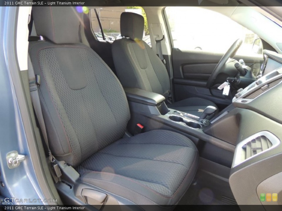 Light Titanium Interior Photo for the 2011 GMC Terrain SLE #80525302