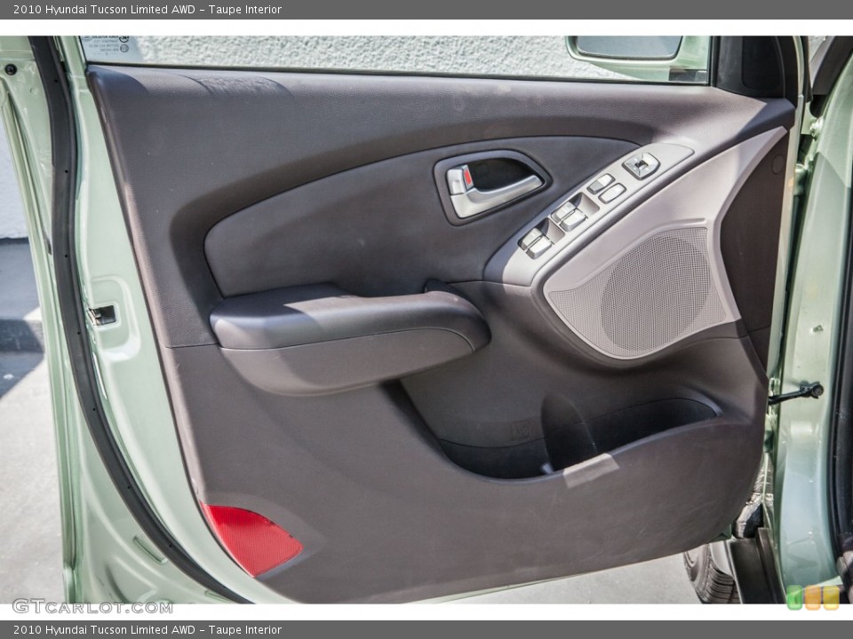 Taupe Interior Door Panel for the 2010 Hyundai Tucson Limited AWD #80525605