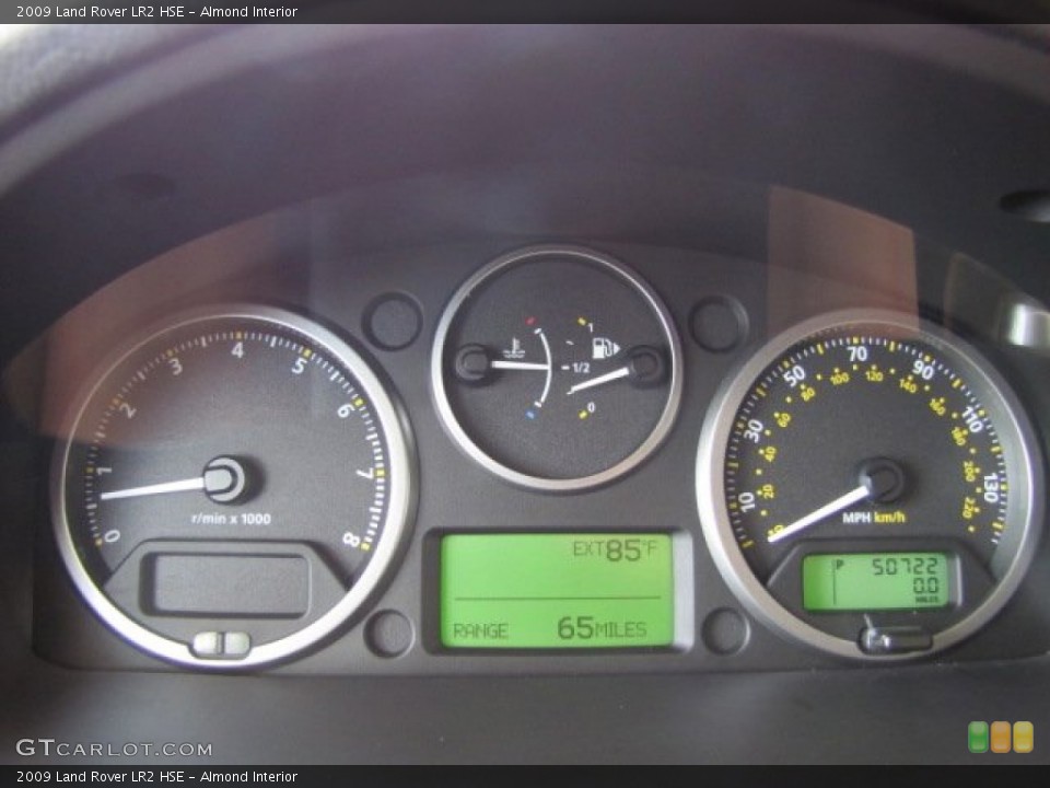 Almond Interior Gauges for the 2009 Land Rover LR2 HSE #80525618