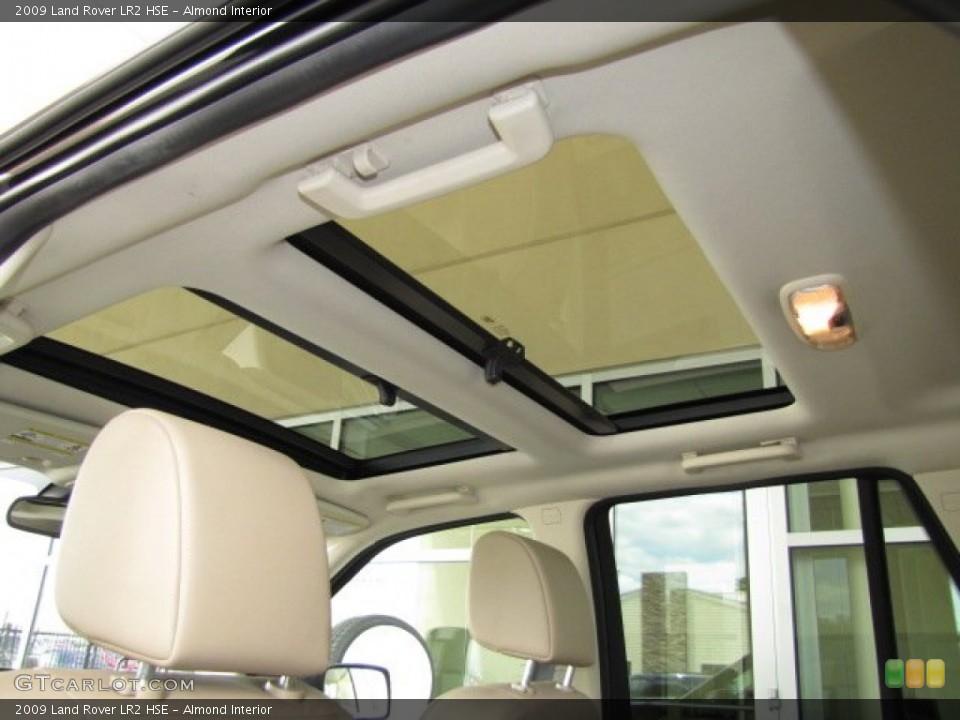 Almond Interior Sunroof for the 2009 Land Rover LR2 HSE #80525965