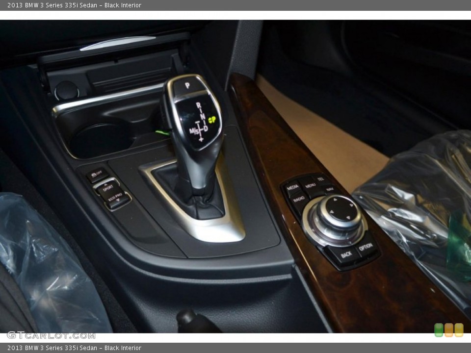 Black Interior Transmission for the 2013 BMW 3 Series 335i Sedan #80526009