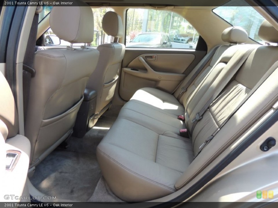 Oak Interior Rear Seat for the 2001 Toyota Camry LE V6 #80527339