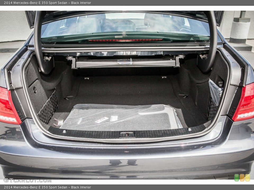 Black Interior Trunk for the 2014 Mercedes-Benz E 350 Sport Sedan #80528209