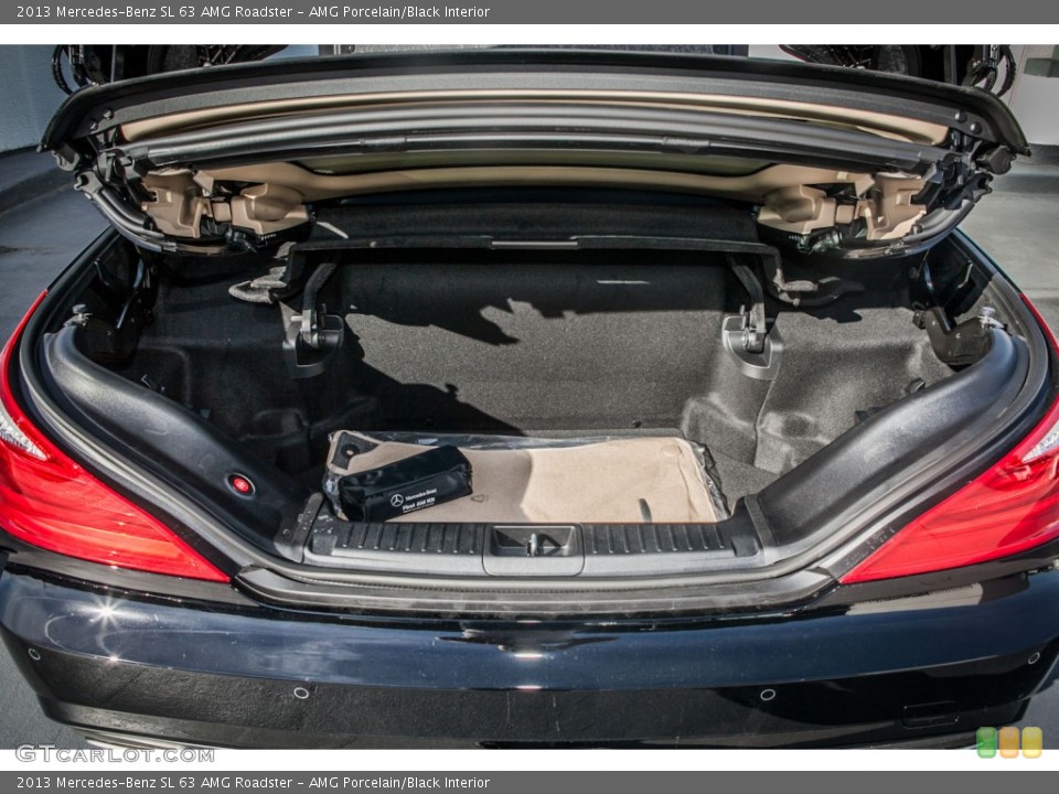 AMG Porcelain/Black Interior Trunk for the 2013 Mercedes-Benz SL 63 AMG Roadster #80529626