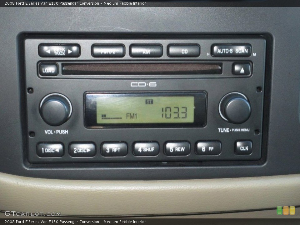 Medium Pebble Interior Audio System for the 2008 Ford E Series Van E150 Passenger Conversion #80530516