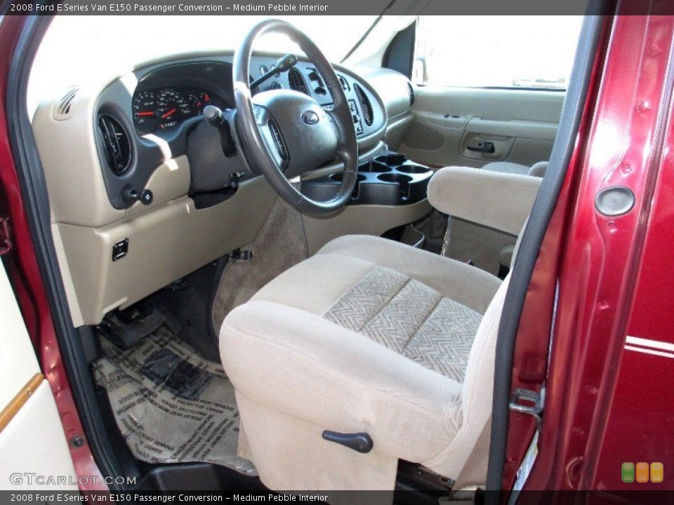 Medium Pebble Interior Photo for the 2008 Ford E Series Van E150 Passenger Conversion #80530657