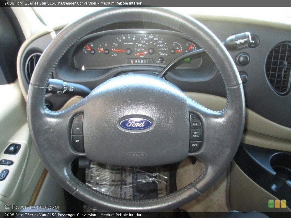 Medium Pebble Interior Steering Wheel for the 2008 Ford E Series Van E150 Passenger Conversion #80530723