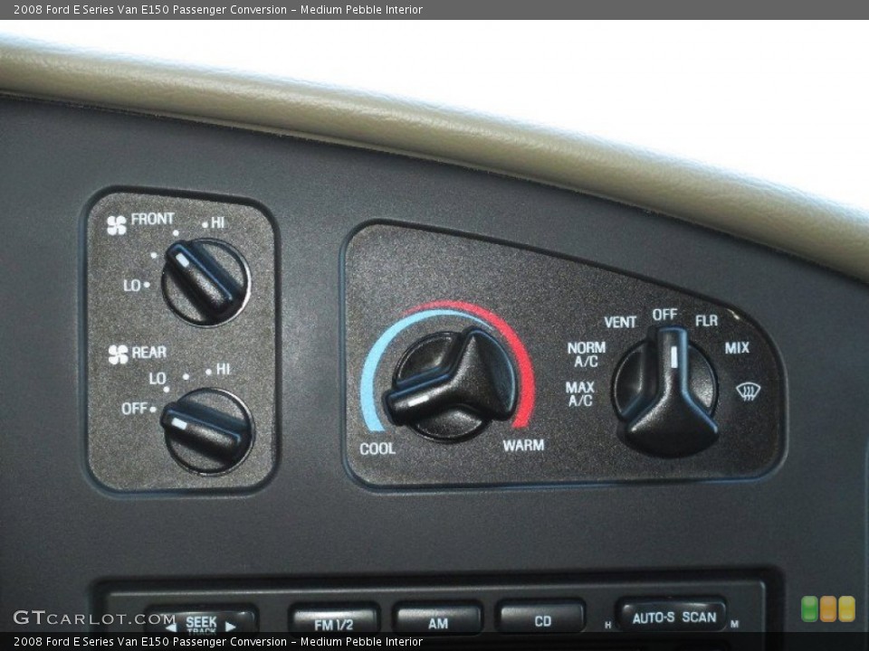 Medium Pebble Interior Controls for the 2008 Ford E Series Van E150 Passenger Conversion #80530740