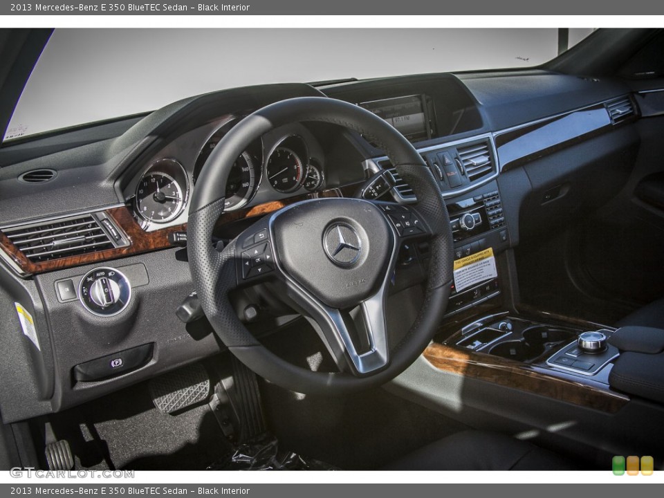 Black Interior Dashboard for the 2013 Mercedes-Benz E 350 BlueTEC Sedan #80530807