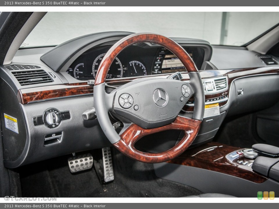 Black Interior Dashboard for the 2013 Mercedes-Benz S 350 BlueTEC 4Matic #80531060