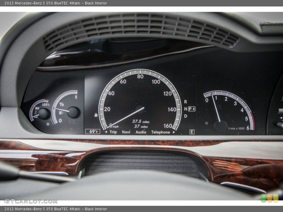 Black Interior Gauges for the 2013 Mercedes-Benz S 350 BlueTEC 4Matic #80531092