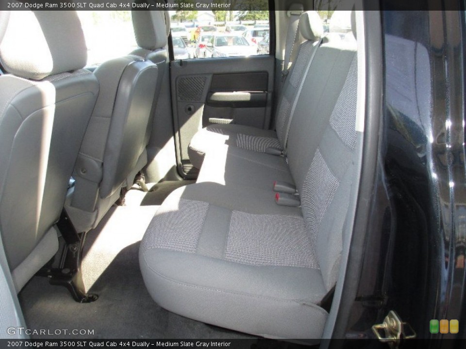 Medium Slate Gray Interior Rear Seat for the 2007 Dodge Ram 3500 SLT Quad Cab 4x4 Dually #80531567