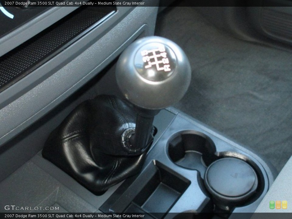 Medium Slate Gray Interior Transmission for the 2007 Dodge Ram 3500 SLT Quad Cab 4x4 Dually #80531647