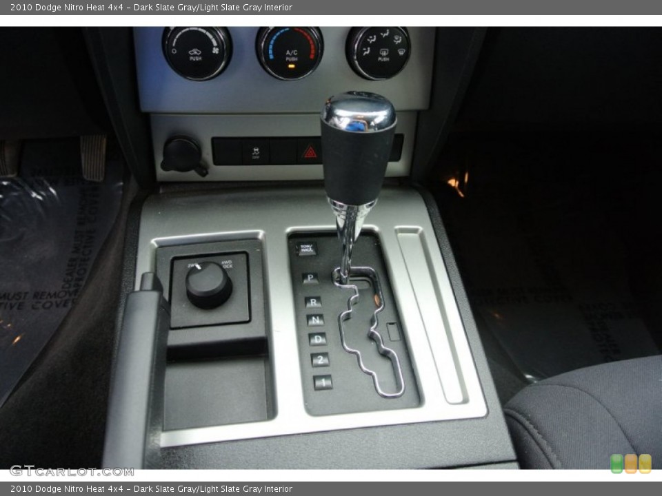 Dark Slate Gray/Light Slate Gray Interior Transmission for the 2010 Dodge Nitro Heat 4x4 #80532557
