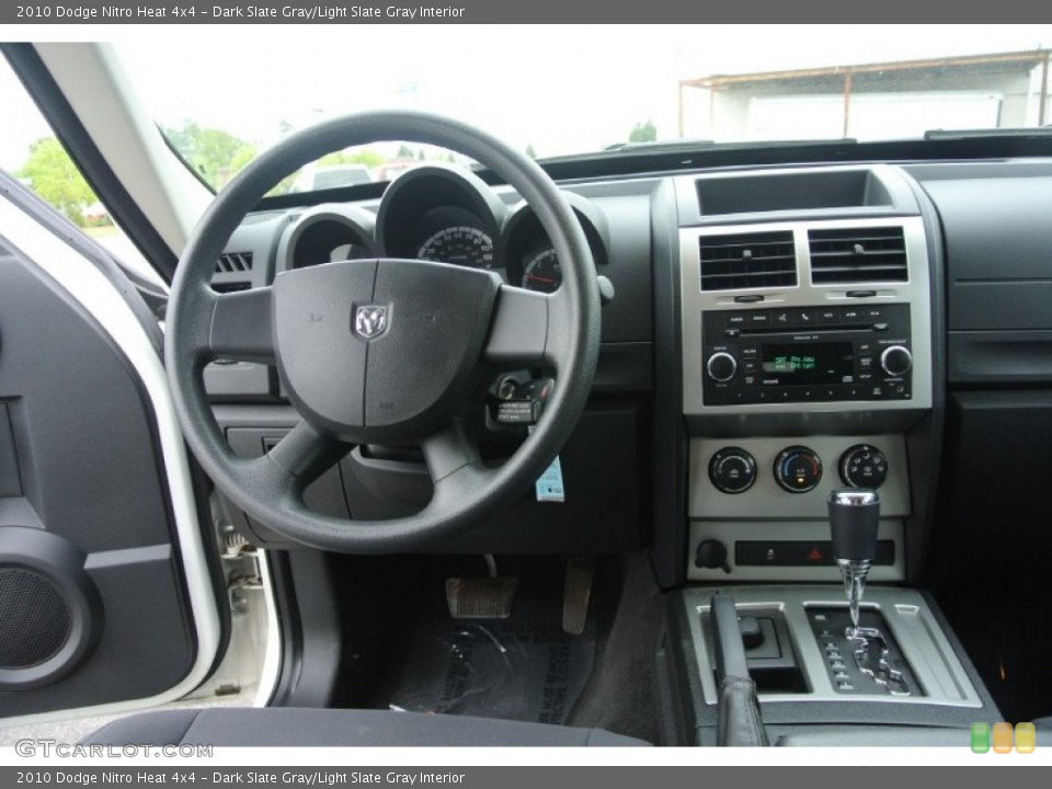 Dark Slate Gray/Light Slate Gray Interior Dashboard for the 2010 Dodge Nitro Heat 4x4 #80532625