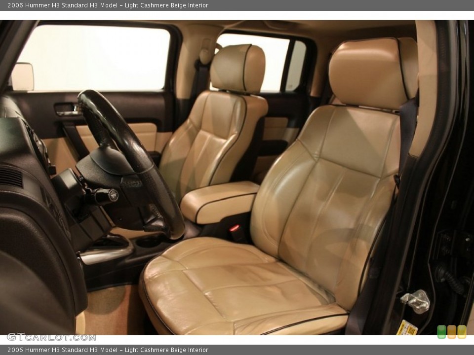 Light Cashmere Beige 2006 Hummer H3 Interiors
