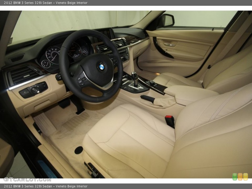 Veneto Beige 2012 BMW 3 Series Interiors