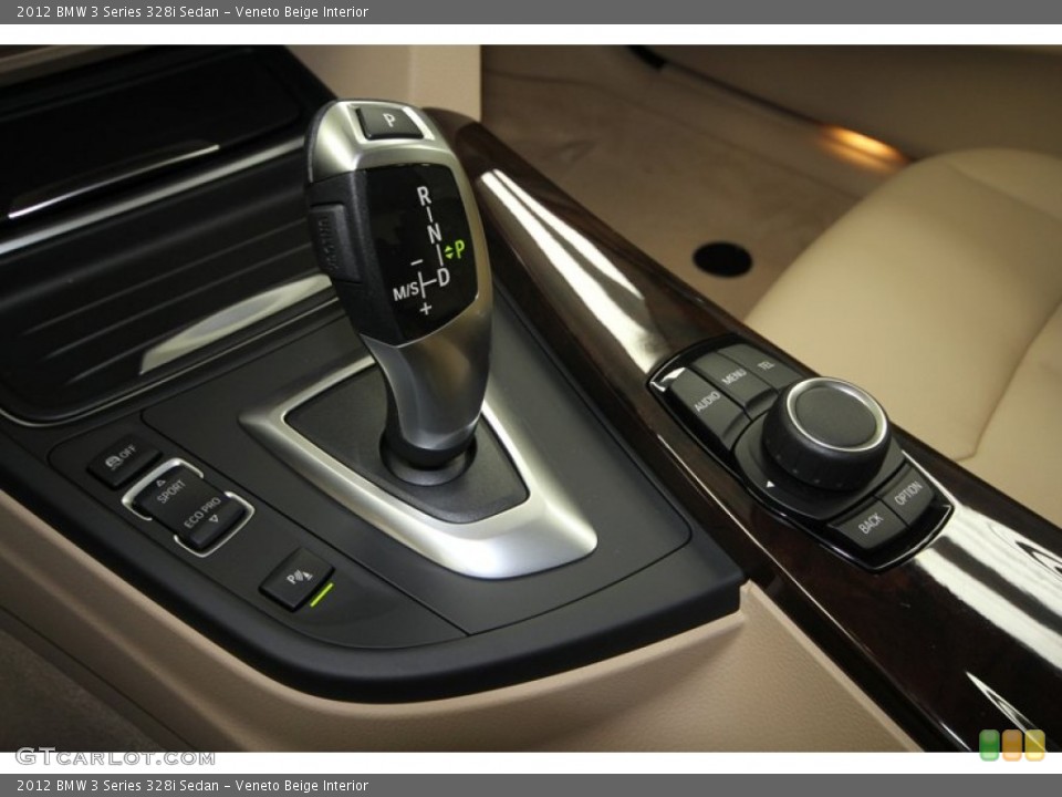 Veneto Beige Interior Transmission for the 2012 BMW 3 Series 328i Sedan #80535421