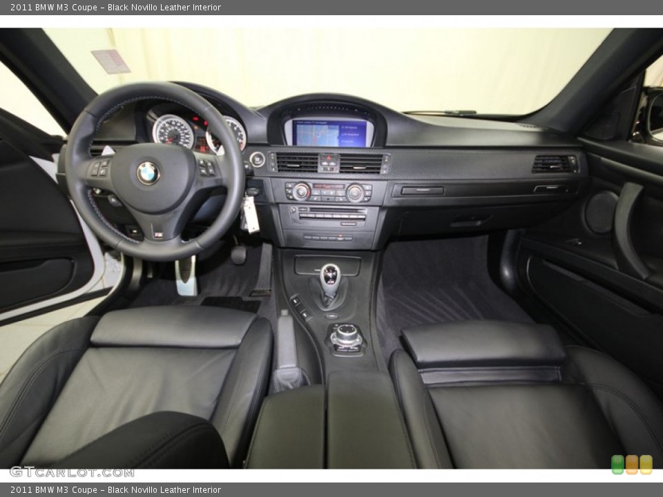 Black Novillo Leather Interior Dashboard for the 2011 BMW M3 Coupe #80536129