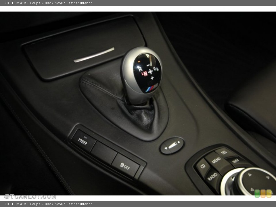 Black Novillo Leather Interior Transmission for the 2011 BMW M3 Coupe #80536242