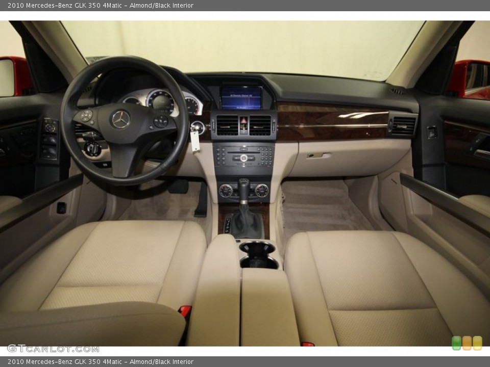 Almond/Black Interior Dashboard for the 2010 Mercedes-Benz GLK 350 4Matic #80536388
