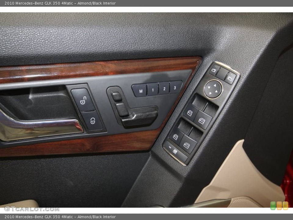 Almond/Black Interior Controls for the 2010 Mercedes-Benz GLK 350 4Matic #80536462