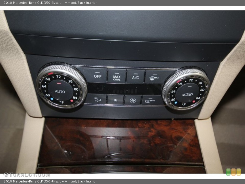 Almond/Black Interior Controls for the 2010 Mercedes-Benz GLK 350 4Matic #80536513
